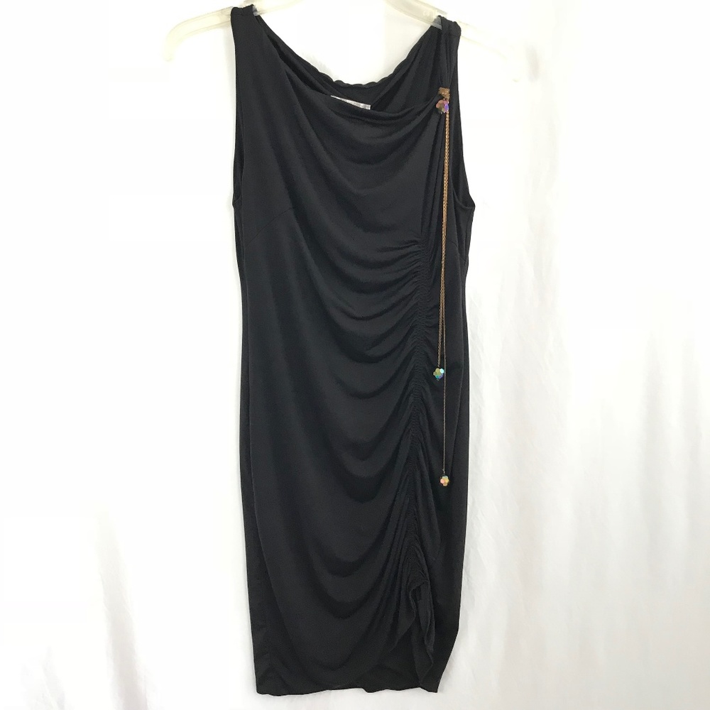 Savee Couture Black Tank Dress NWT Size Medium
